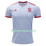 Camisolas de Futebol Espanha Equipamento Alternativa Copa do Mundo Feminino 2019 Manga Curta